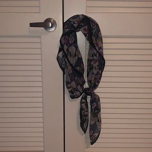 Floral Silk Scarf
